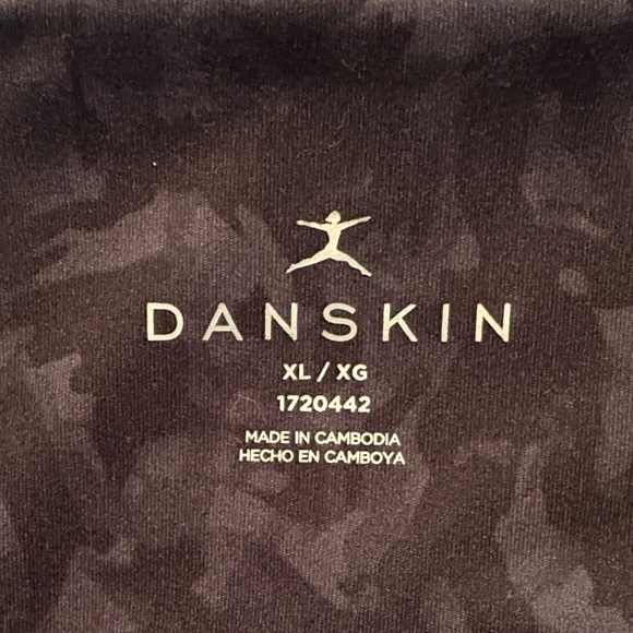 Danskin Dark Camouflage Butter Soft Leggings - Picture 4 of 9